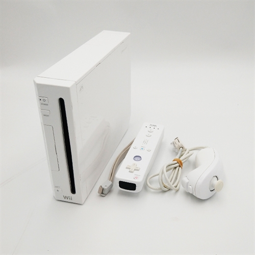Nintendo Wii Konsol - Hvid - RVL-001 - SNR LEH296635900 (B Grade) (Genbrug)